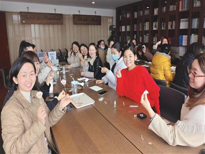 巧手镶嵌“螺”时光，永信行巾帼绽放“她”力量